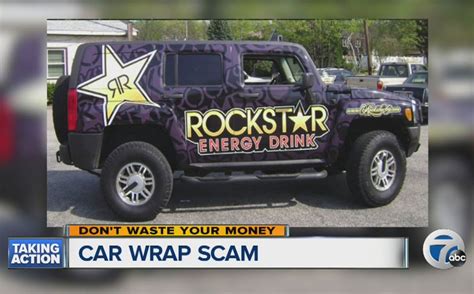 car wrap advertising scam